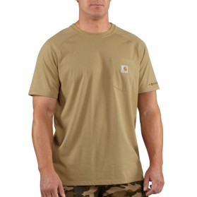 The Carhartt 100410 t-shirt features raglan sleeves.